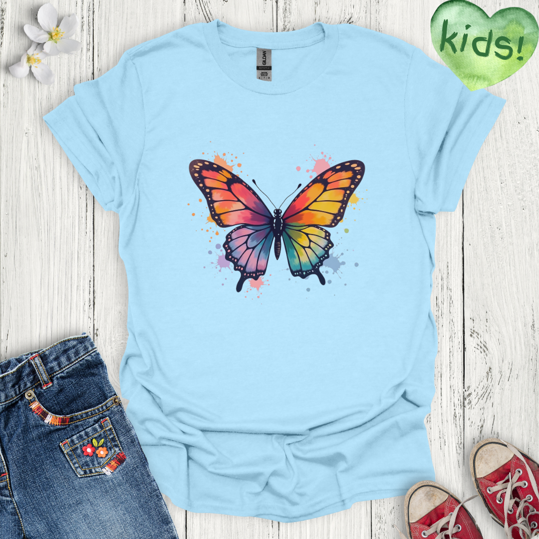 Vibrant Wings Kids T-Shirt