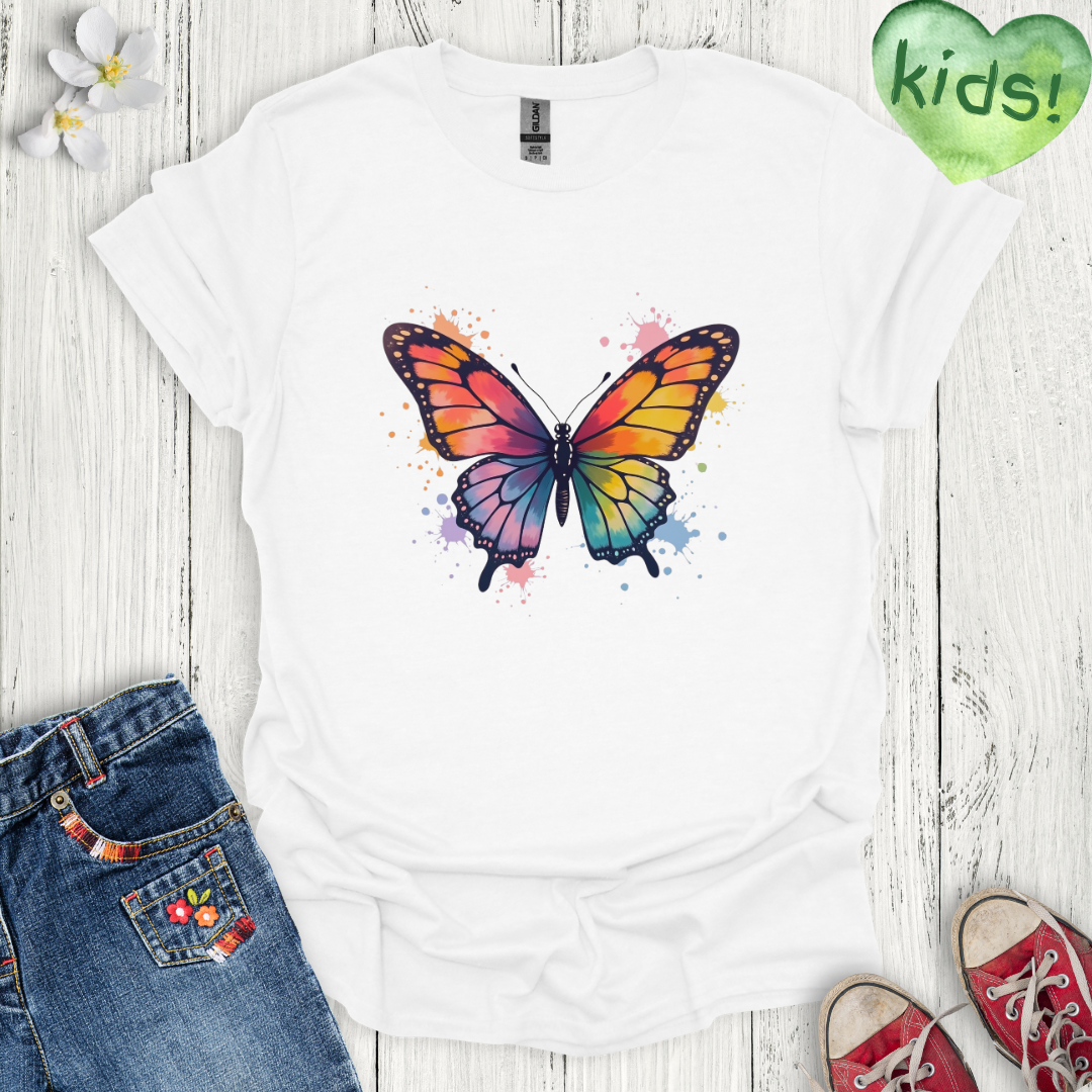 Vibrant Wings Kids T-Shirt