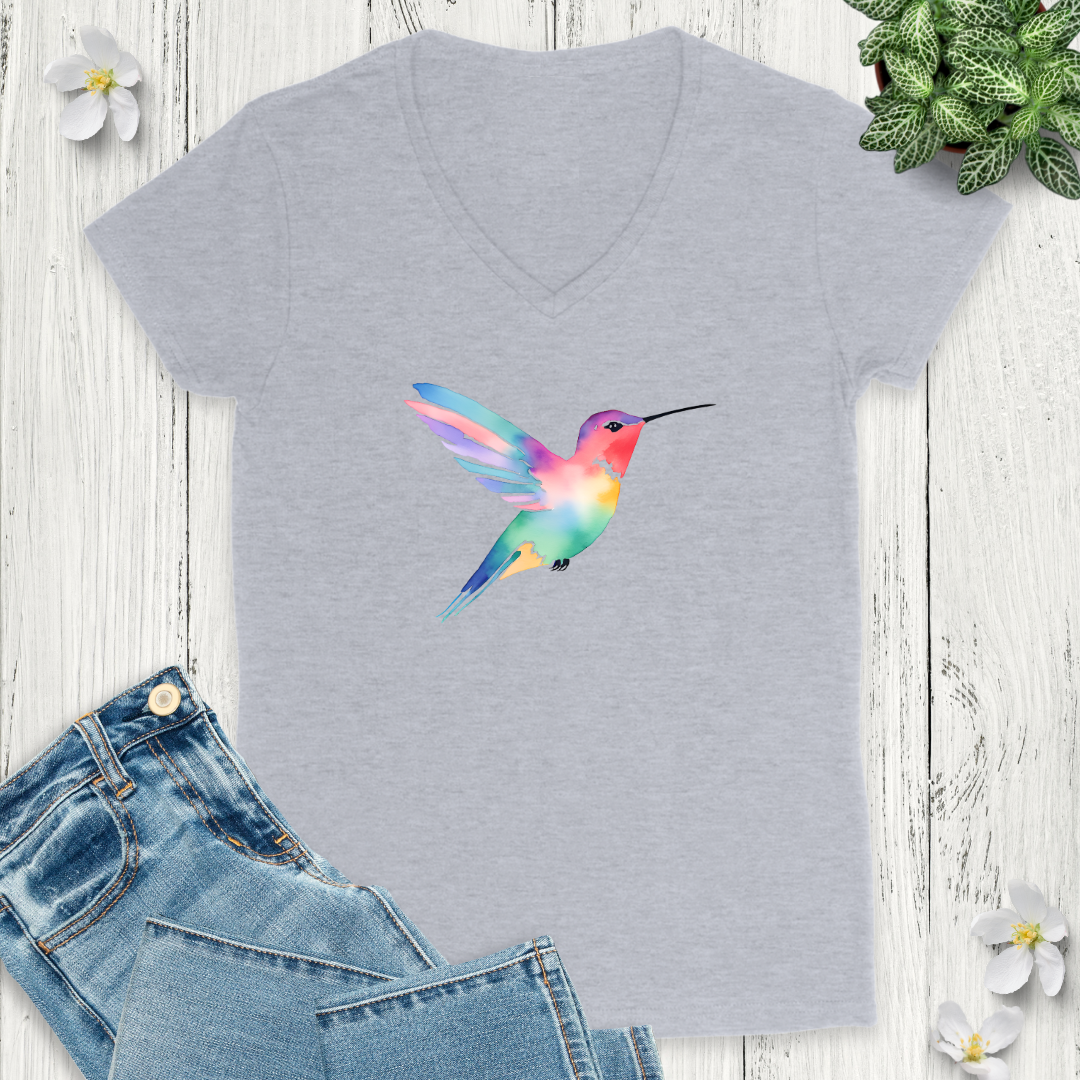 Whispering Wings V-Neck