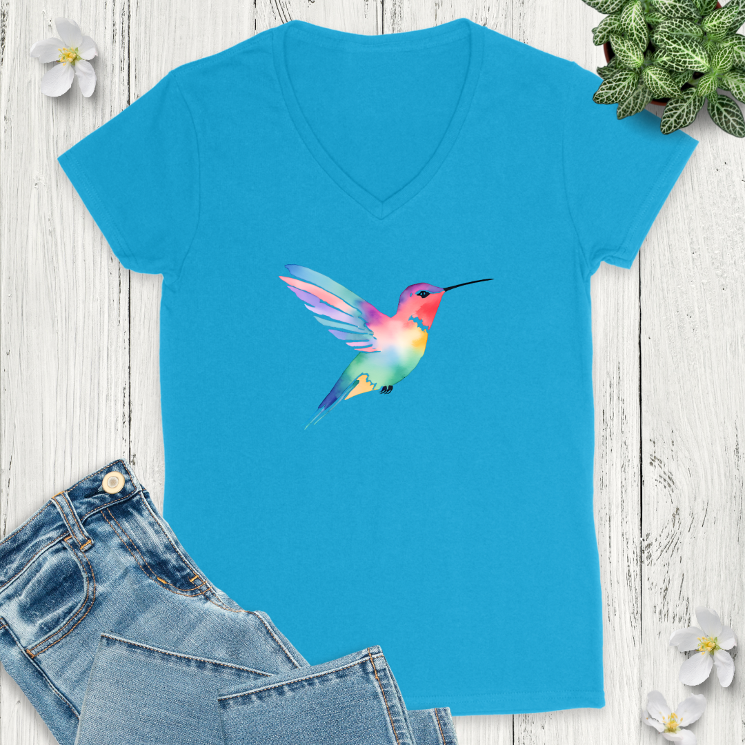 Whispering Wings V-Neck