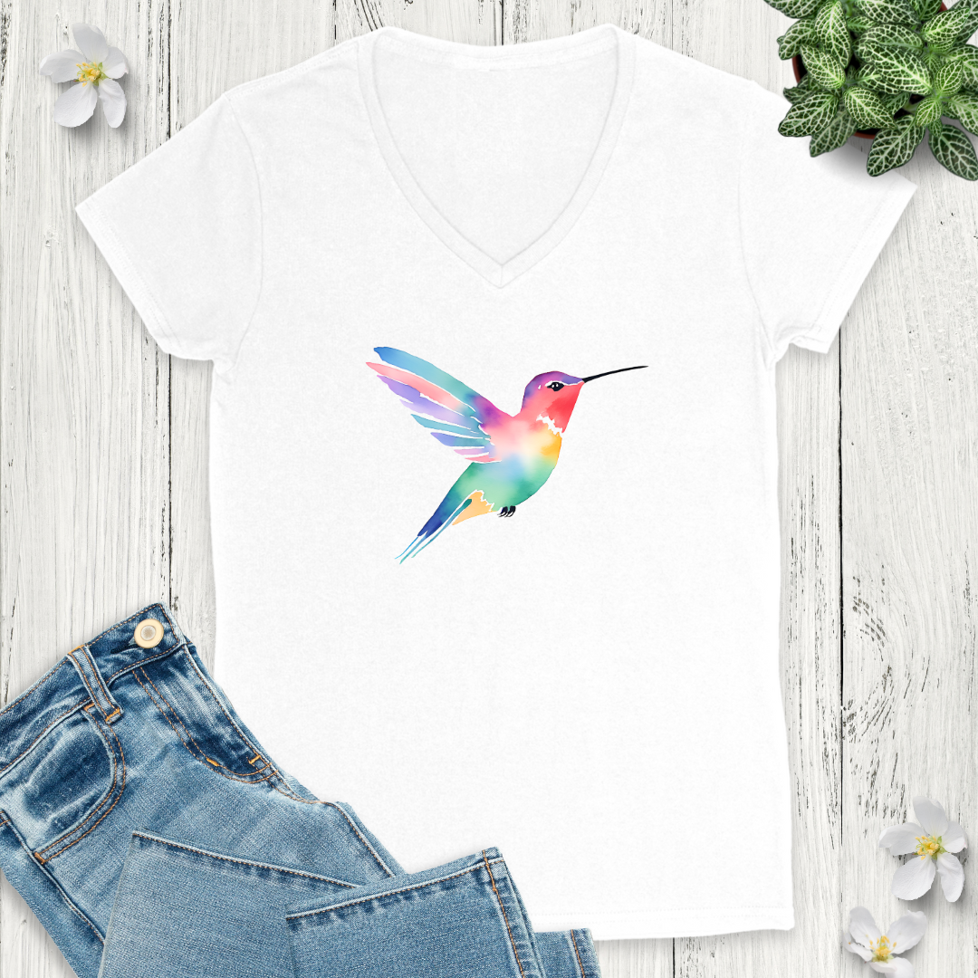 Whispering Wings V-Neck