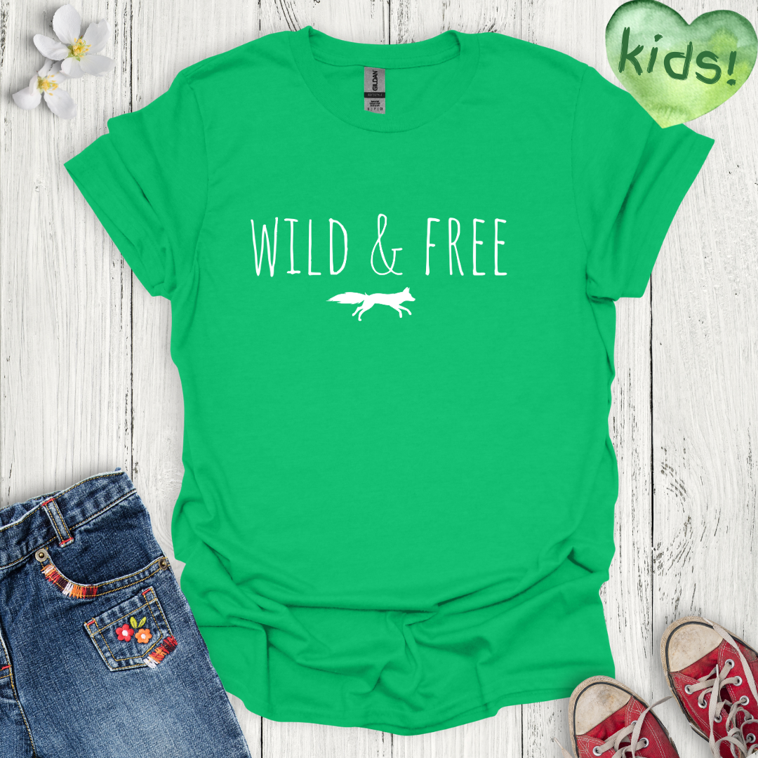 Wild and Free Kids T-Shirt