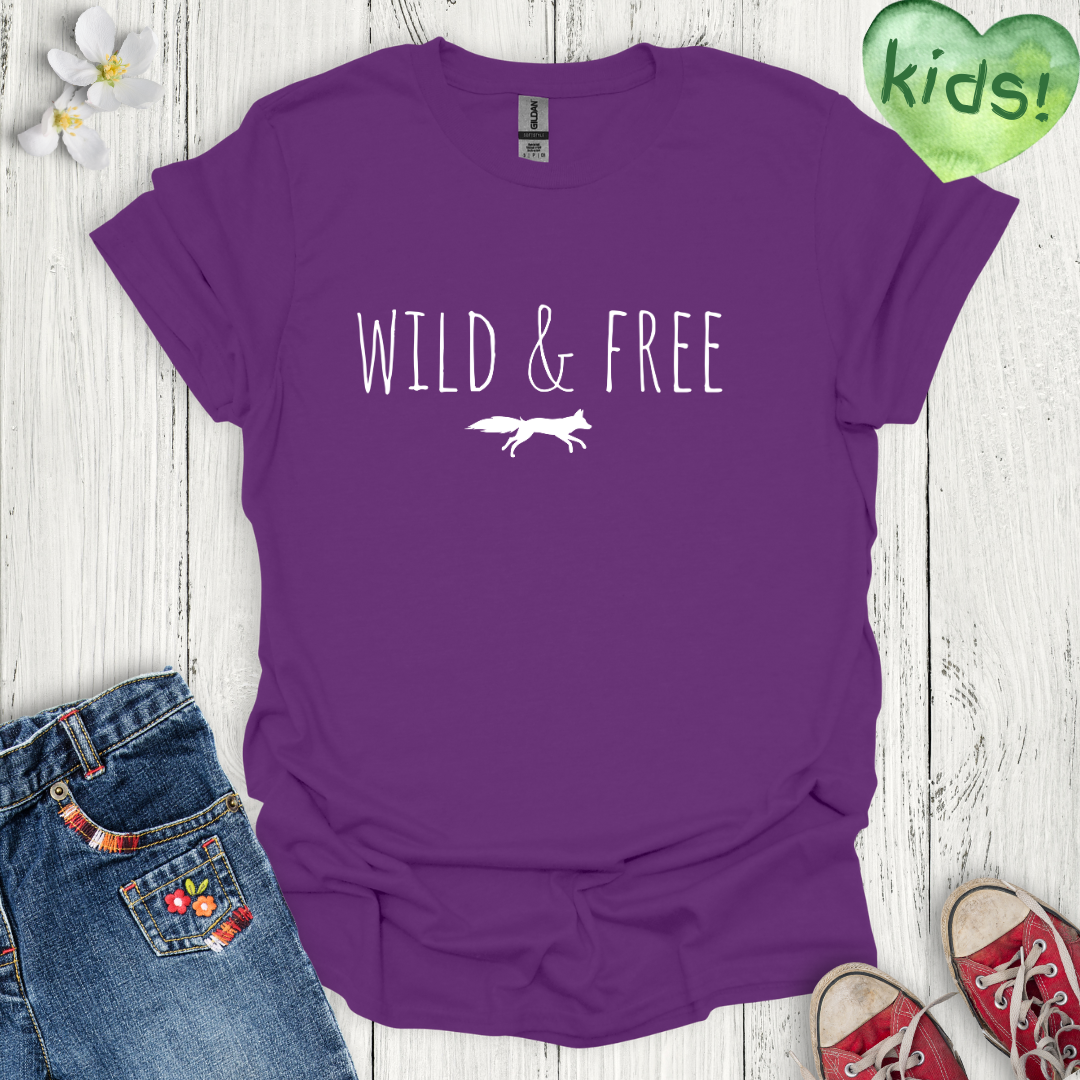 Wild and Free Kids T-Shirt