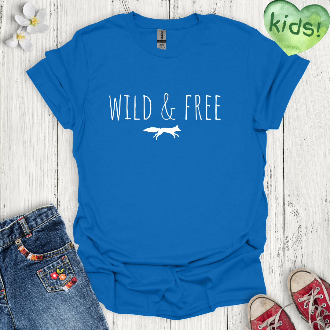 Wild and Free Kids T-Shirt