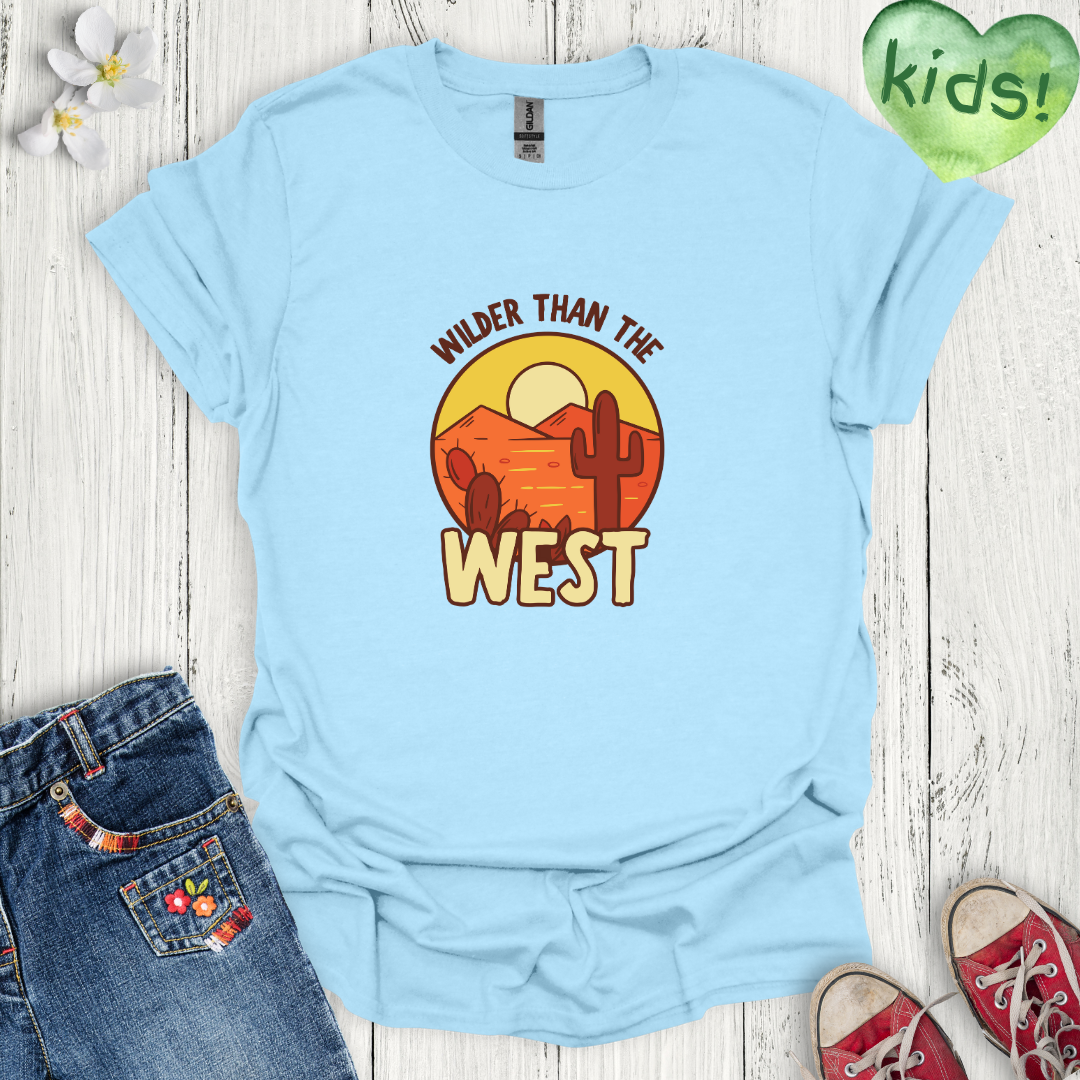 Wilder than the West Kids T-Shirt