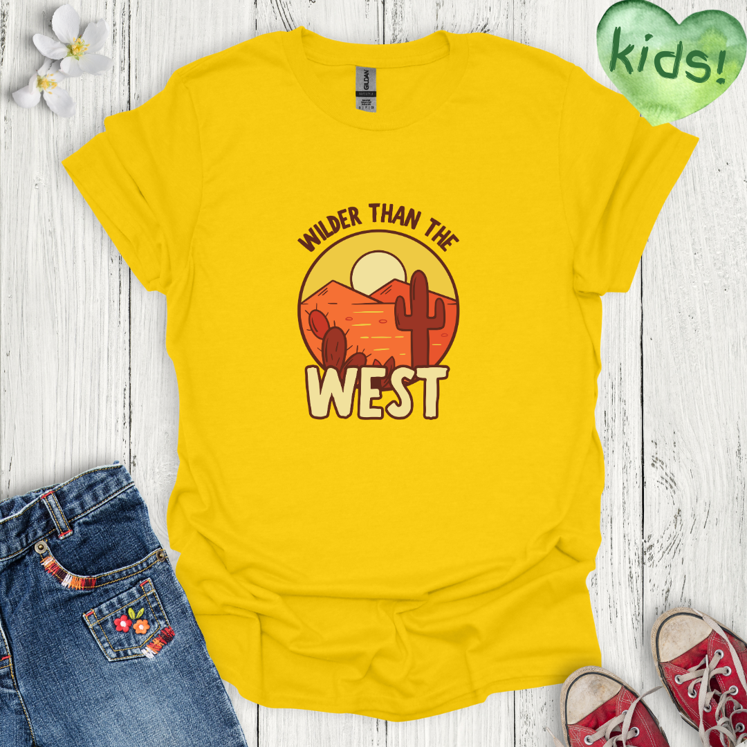 Wilder than the West Kids T-Shirt