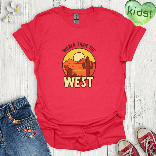 Wilder than the West Kids T-Shirt