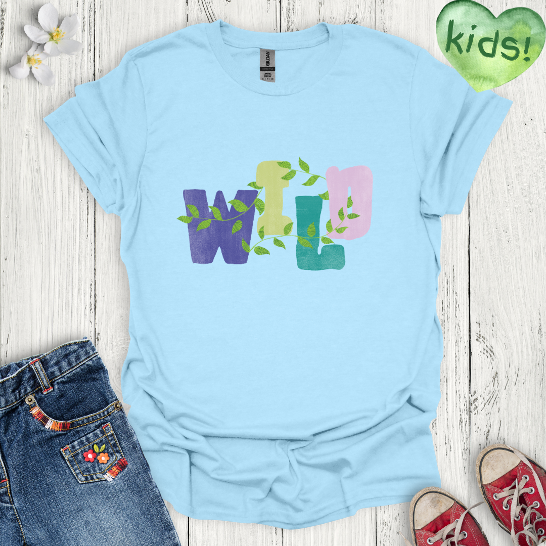 Wild Leaves Kids T-Shirt