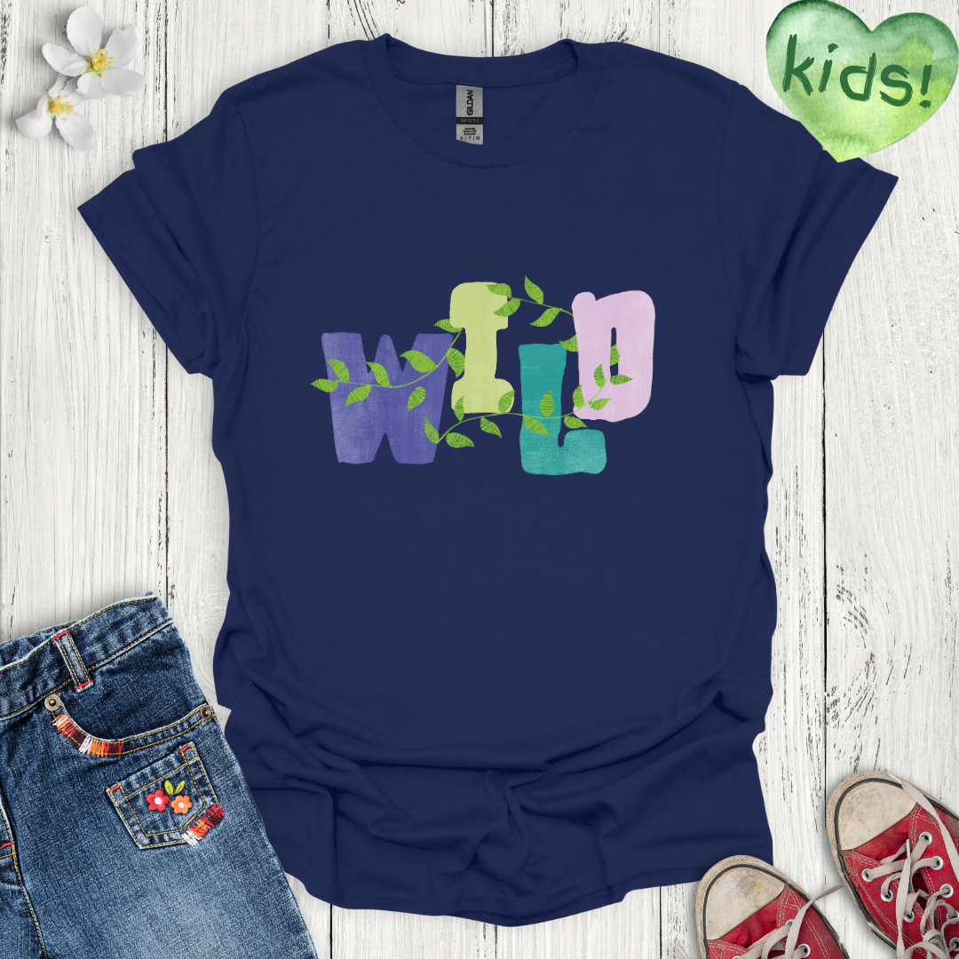 Wild Leaves Kids T-Shirt