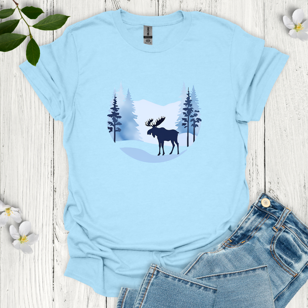 Winter Moose T-Shirt