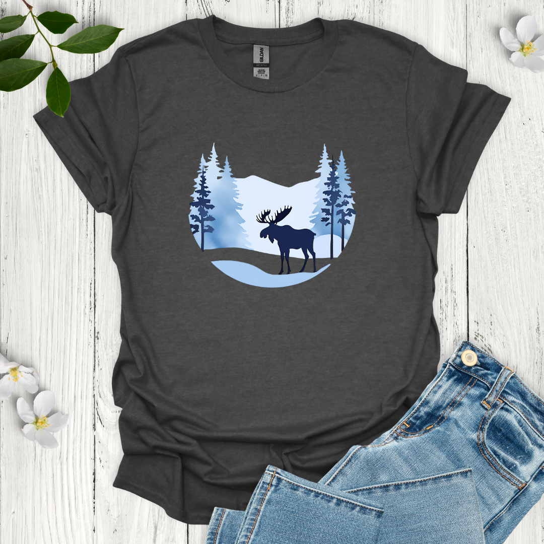 Winter Moose T-Shirt