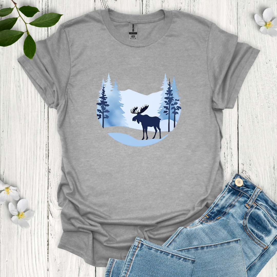 Winter Moose T-Shirt