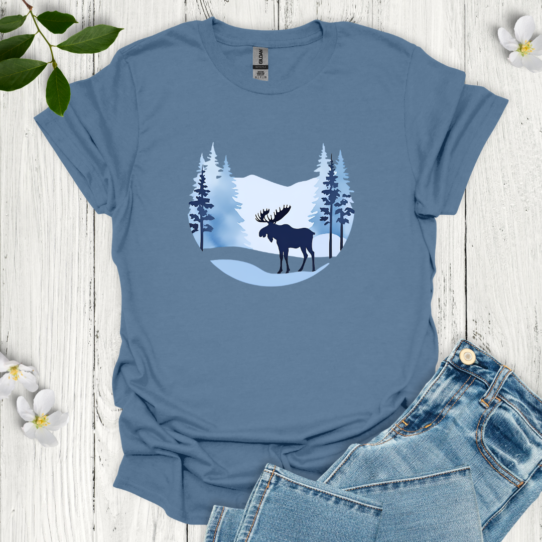 Winter Moose T-Shirt