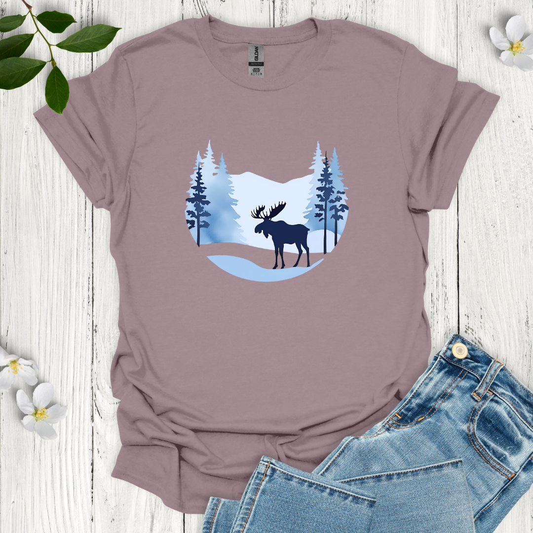 Winter Moose T-Shirt