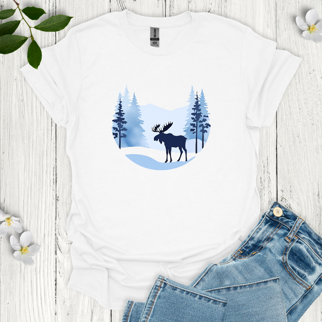 Winter Moose T-Shirt