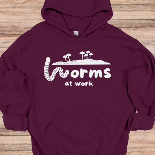 Worms at Work Hoodie